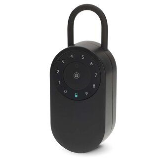 Digitale Bluetooth Sleutelkluis - Smartlife Nedis BTHKB11BK zijaanzicht met beugel