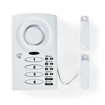 Camper Alarm met Waarschuwingssirene - Deur- en Raamsensor -  ALRMD30WT 1