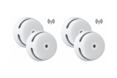 X-Sense XS01-W - Rookmelder draadloos koppelbaar - 4 Stuks - 10 jaar batterij