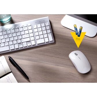 VARTA Longlife Batterijen - High Energy - AAA - 4 Stuks muis