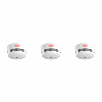 X-Sense XS01 - Rookmelder stand-alone - 3 Stuks - 10 jaar levensduur batterij vooraanzicht