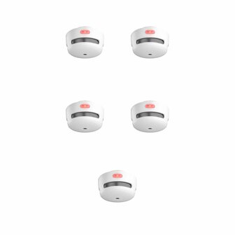 X-Sense XS01 - Rookmelder stand-alone - 5 Stuks - 10 jaar levensduur batterij vooraanzicht