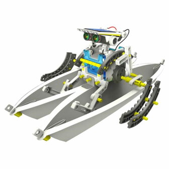 Robot bouwpakket 14 in 1 op Zonne-energie - voor Jongeren en Volwassenen - KSR13 Surf