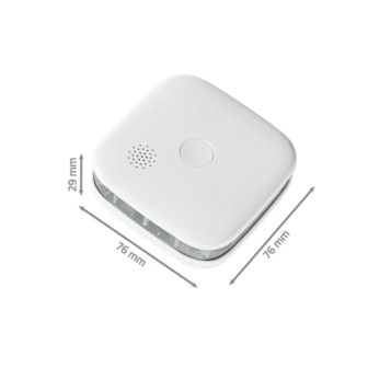 Rookmelder - Slimme Rookmelder - 3 stuks - Nedis WIFIDS21WT3 - Afmetingen