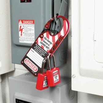 Lock-out - Slotvermeerderaar met Label - Slotvergrendeling - Masterlock 427