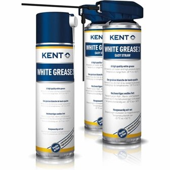 Spuitbus Kent White Grease3 - Hoogwaardig smeermiddel vooraanzicht