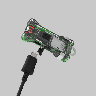 Armytek Zippy WR Extended Set Groen - Oplaadbare Mini 3-in-1 LED Zaklamp - Opladen