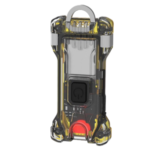 3-in-1 LED Zaklamp voor Kamperen en Klussen - Armytek Zippy WR Geel