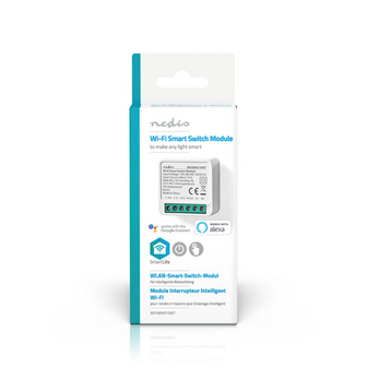 SmartLife schakelaar inbouw module - Slimme Wi-Fi Inbouwmodule - Schakelaar - WIFIWMS10WT- Verpakking