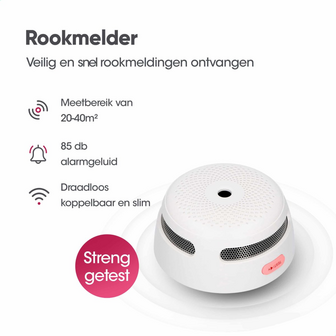 X-Sense XS01-M Rookmelder - 7 Stuks - Draadloos Koppelbaar - Fotoelektrisch - 10 Jaar Batterij - Algemene informatie