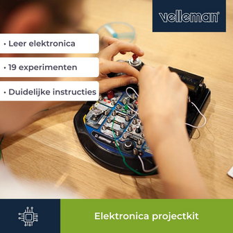 Schakelset Elektronisch 18-in-1 voor Kinderen - Met LED, Ventilator en Geluid - Sfeerimpressie