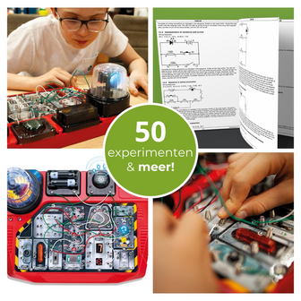 Elektronische Projectenkit voor Kinderen - 50-in-1 Circuit Lab - 50 Experimenten