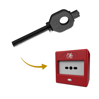 FP3-KEY - Resetsleutel voor Handbrandmelders - Reservesleutel