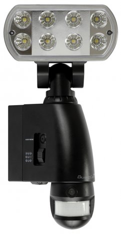 Lamp met camera, GuardCam-Led
