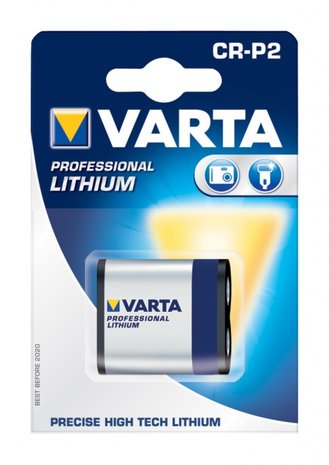 Varta lithium fotobatterij