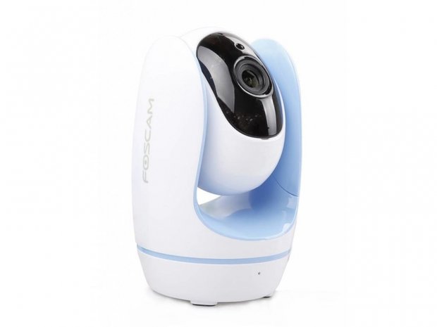 Fosbaby, babymonitor Wi-Fi 1MP camera, blauw