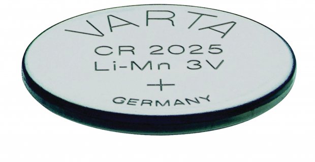 Varta knoopcel batterij CR2025 3V 