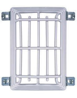 STI-9703 Beschermkooi voor Bewegingsmelder - Staal - 156x102x57mm - Bovenaanzicht