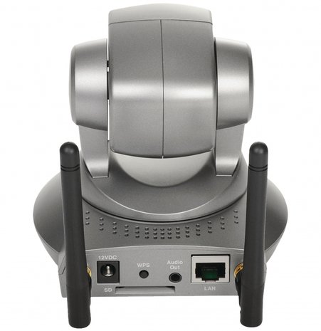 Pan-Tilt IP-Camera Donkergrijs