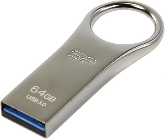 Sterke USB stick 3.1, 64GB, Titanium, SP Jewel J80, SP064GBUF3J80V1T