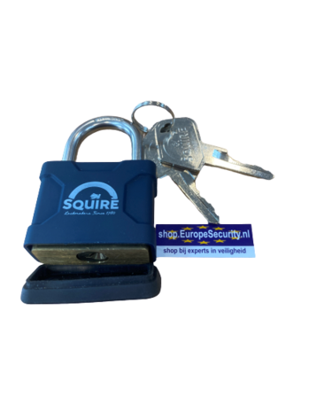 Squire Hangslot - Slot - Slot met Sleutel - Binnen en Buiten - RVS - Messing - ATL42S - Meerkleurig