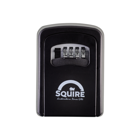 Squire Sleutelkluis - Cijferslot - Sleutelkast - 125 x 85 x 35 mm - KeyKeep 1 - Zwart