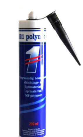 Kluis lijmen met polymet kit