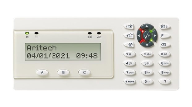 ATS1135 bedienpaneel alarmsysteem Aritech