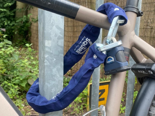 E-bike slot, ART 2 gekeurd Squire SS50S/G5 10 jaar garantie inclusief Muuranker Squire, WA500