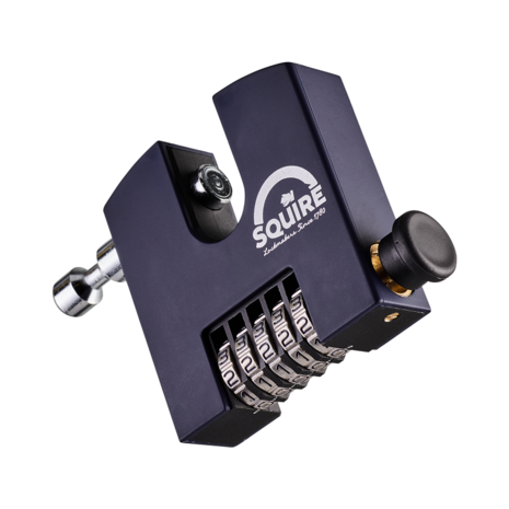 Squire SHCB75 | Cijferslot | Hangslot | Krachtig slot voor rolluiken | Roldeurslot | 75 mm