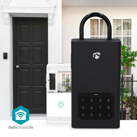 Sleutelkluis | Smart Life | Bluetooth sleutelkluis | BTHKB10BK_naast voordeur