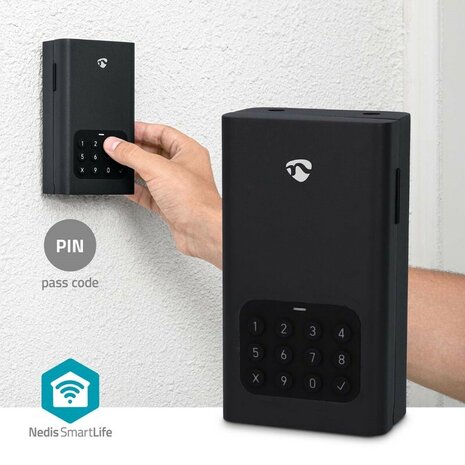 Sleutelkluis | Smart Life | Bluetooth sleutelkluis | BTHKB10BK_pass code