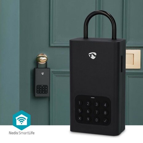 Sleutelkluis | Smart Life | Bluetooth sleutelkluis | BTHKB10BK_aan deurknop