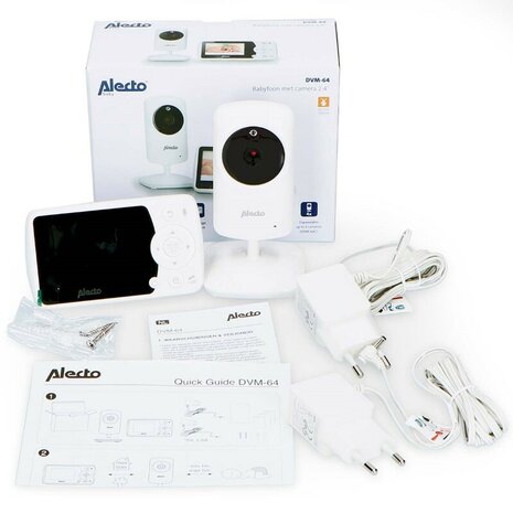 babyfoon met camera | baby monitor | alecto DVM-64_vooraanzicht1