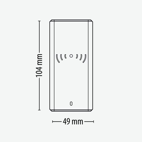 Paxton10 | Secure Lezer | Slimline | 010-296-NL