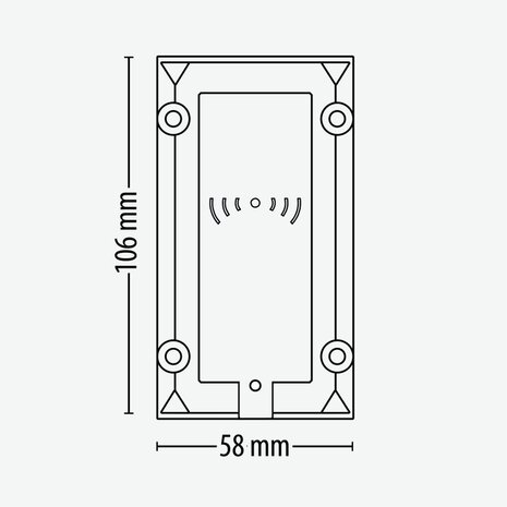 paxton10-secure-lezer-vandaalbestendig-010-254-nl_maatindicatie