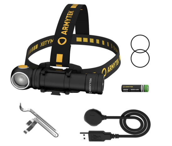 Armytek Wizard C2 Pro Max 4000lm, 3-in-1 multi zaklamp wit licht