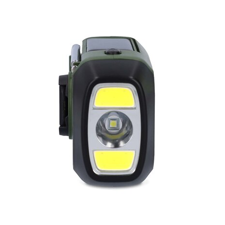 Nedis Noodradio zijaanzicht met zaklamp