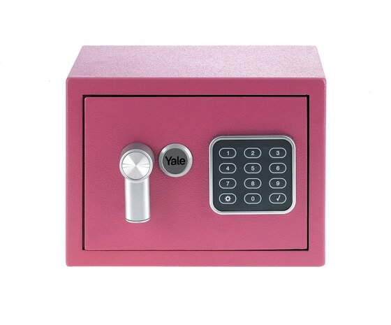 Yale Mini kluis - Roze - Elektronische Kluis - YSV/170/DB2/P