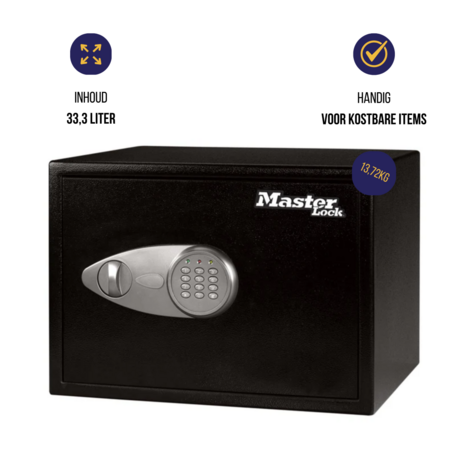 Masterlock X125ML Grote kluis met digitale combinatie - Algemene informatie
