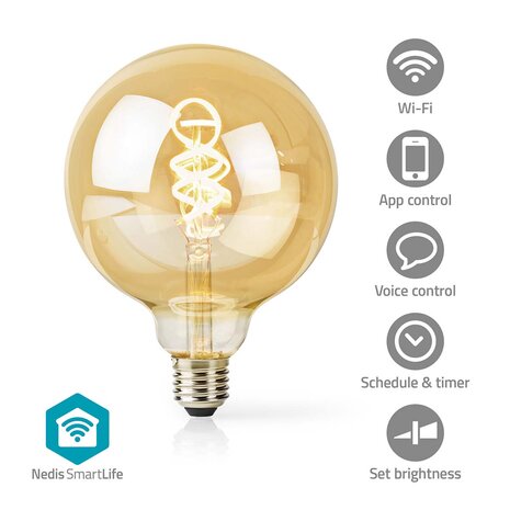 SmartLife - Grote filament LED-lamp app bediend - WIFILRT10G125