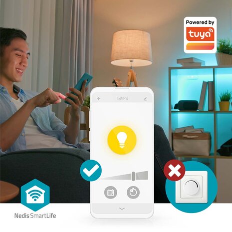 SmartLife - Grote filament LED-lamp app bediend - WIFILRT10G125 info
