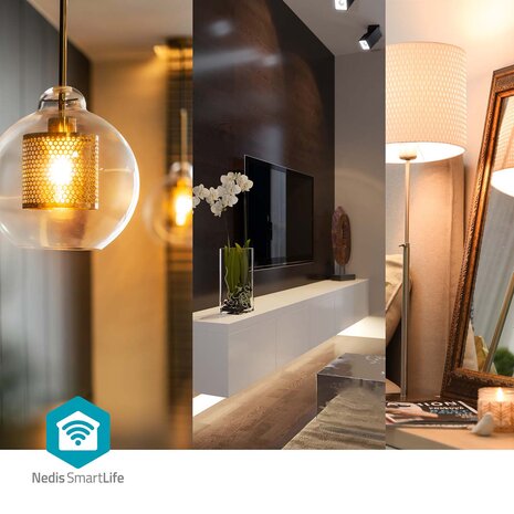 SmartLife - Grote filament LED-lamp app bediend - WIFILRT10G125 insfeerafbeelding