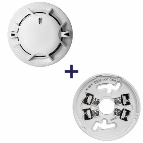 Kidde - Aritech Optische Rook- en Hittemelder - Montagevoet - Sokkel - NC-DPM-W + NC-DB-W