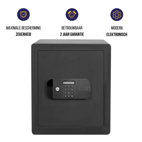 Yale Elektronische Kantoorkluis - SKG 2 - Maximum Security - YSEM/400/EG1