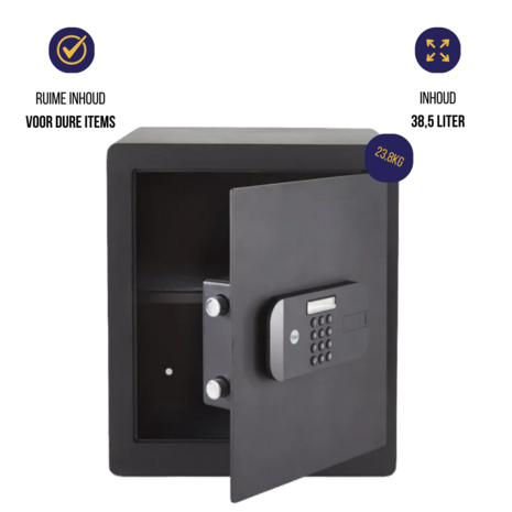 Yale Elektronische Kantoorkluis - SKG 2 - Maximum Security - YSEM/400/EG1 - algemene informatie