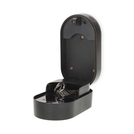 Digitale Bluetooth Sleutelkluis - Smartlife Nedis BTHKB11BK open zonder beugel