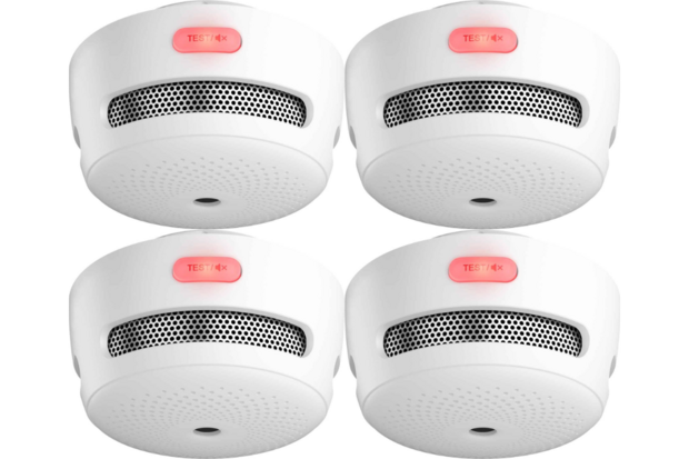 X-Sense XS01-W - Rookmelder draadloos koppelbaar - 4 Stuks - 10 jaar batterij indicatielampje