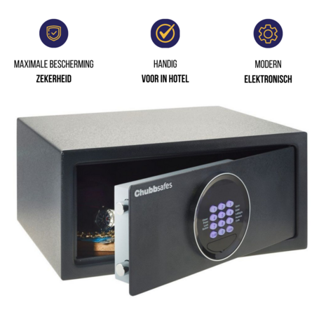 Chubbsafes Air Hotel 25EL hotelkluis elektronisch