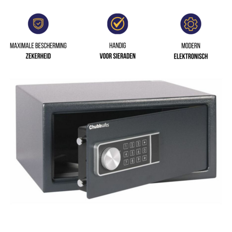 Chubbsafes Air 25EL - laptop kluis elektronisch